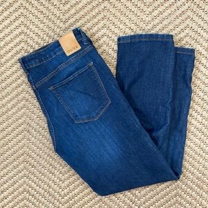 DU/ER - Classic Tapered Slim Denim Jeans - Blue - 30 x 28